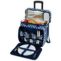 Deluxe Picnic Cooler for Four on Wheels